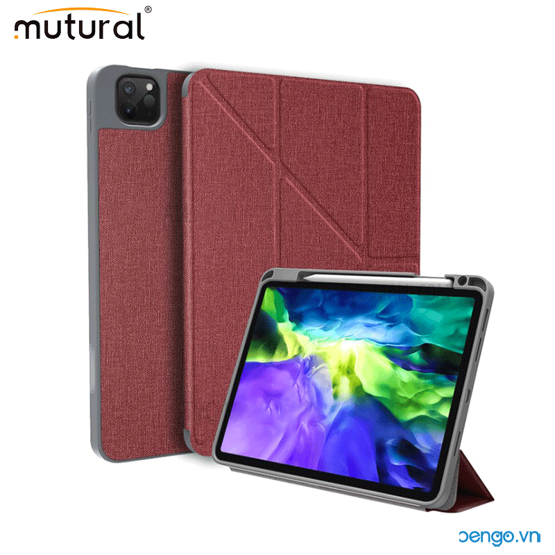 Bao Da iPad Pro 12.9 2021 M1 MUTURAL Y-Type With Pencil Holder