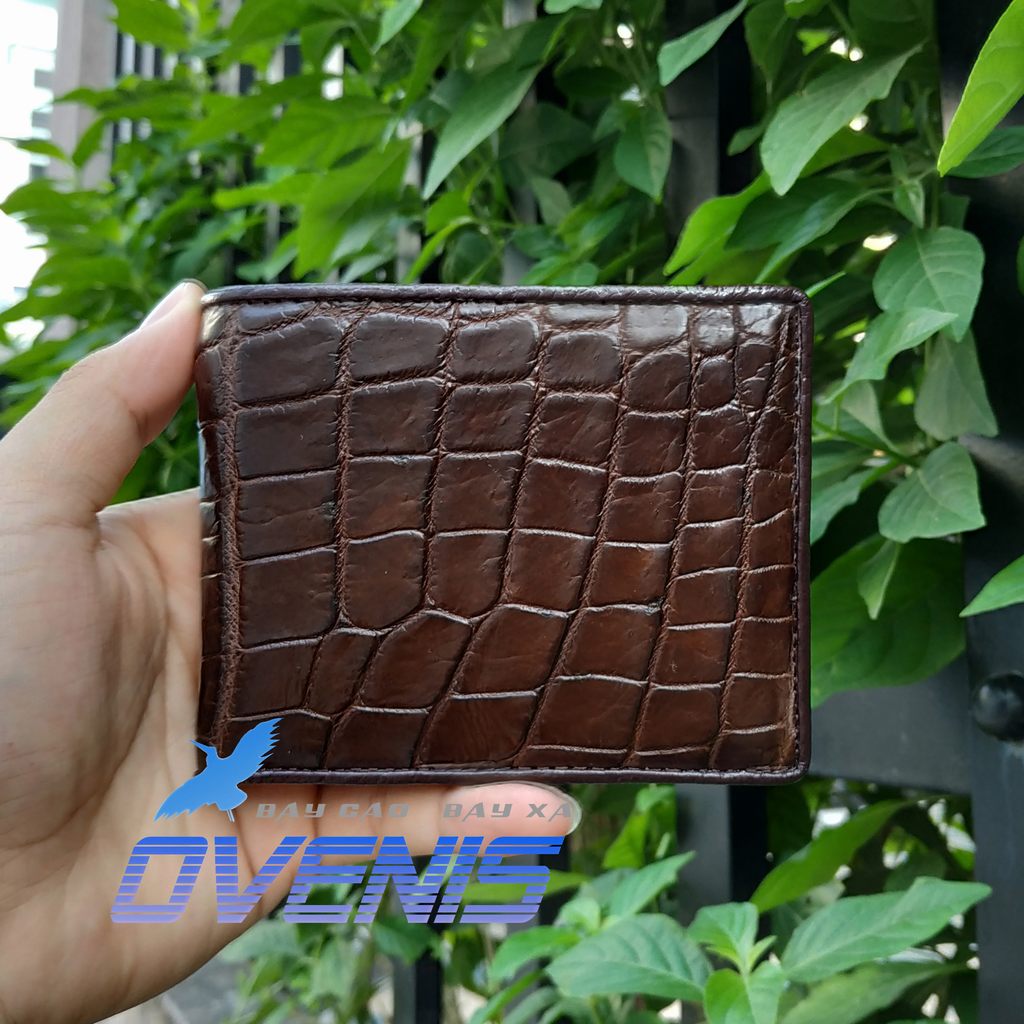 [FREE SHIP] Ví da cá sấu. Hàng cao cấp giá tại xưởng