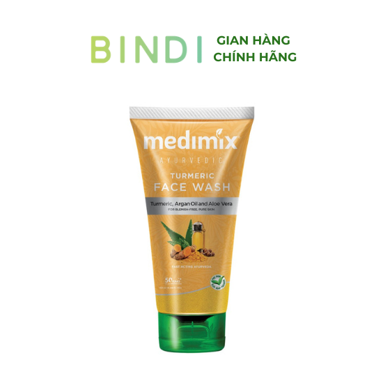 Sữa rửa mặt Medimix Nghệ 150ml