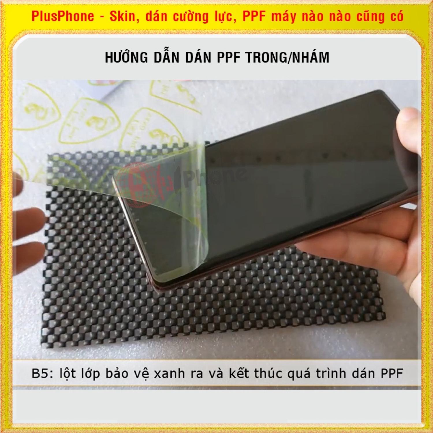 Dán dẻo PPF loại trong và nhám cho LG Wing (5G)