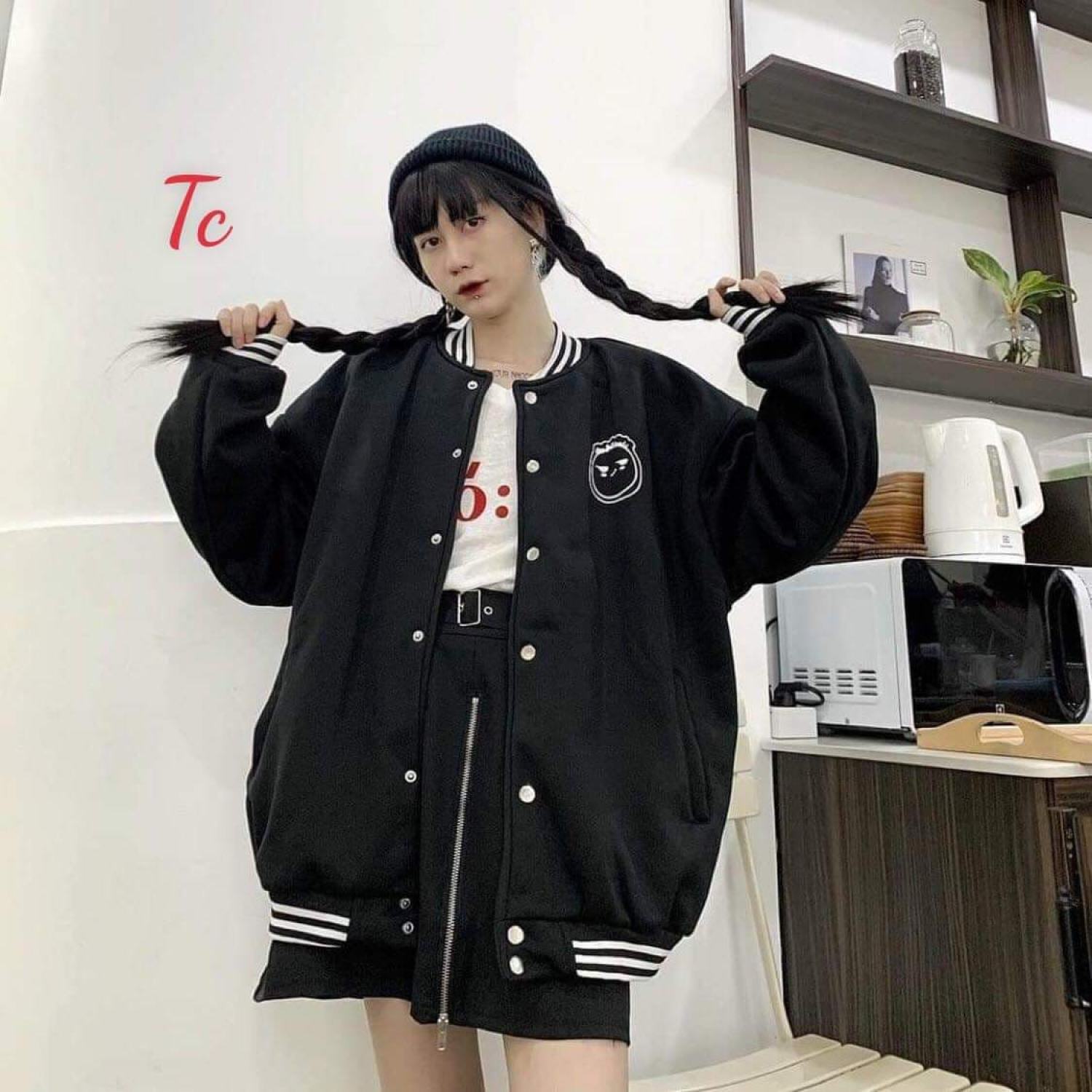 Áo bomber nam nữ mặt cười trẻ trυng năng động XuongRubyTamnd duyên dáng việt hàng mới tp0050