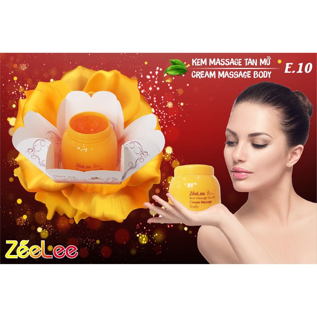Kem Massage Tan Mỡ ZEELEE 200G - E10