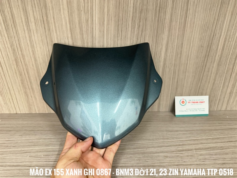 Mão ex 155 xanh ghi 0867 - bnm3 đời 21, 23 -