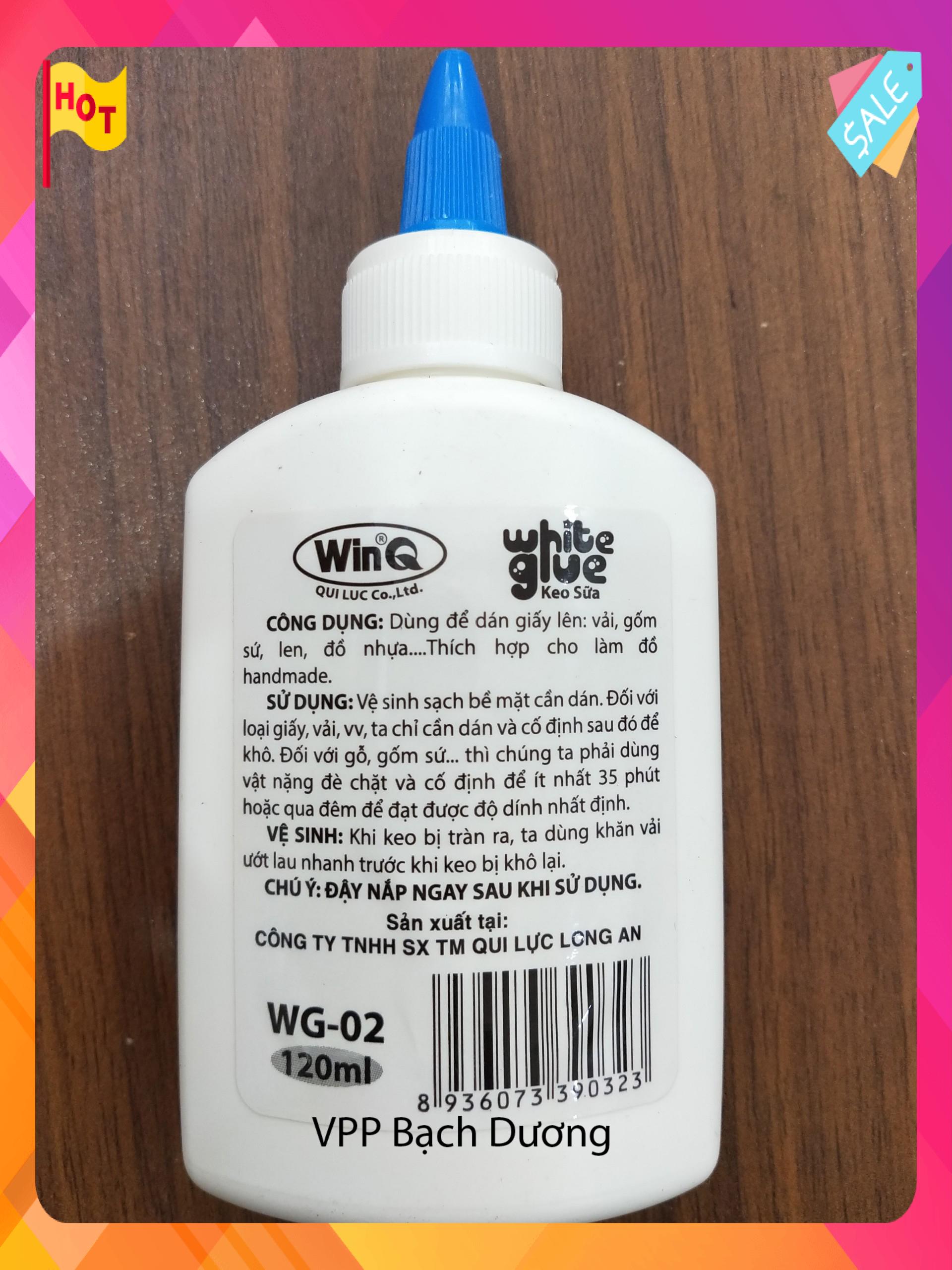 Keo sữa WinQ WG-02- chai