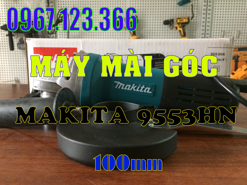 Máy mài góc Makita 9553HN 100mm, 840W