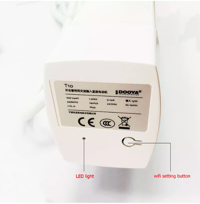 Động cơ rèm Tuya Wifi /Zigbee Hỗ trợ Google/Alexa - hỗ trợ remote RF