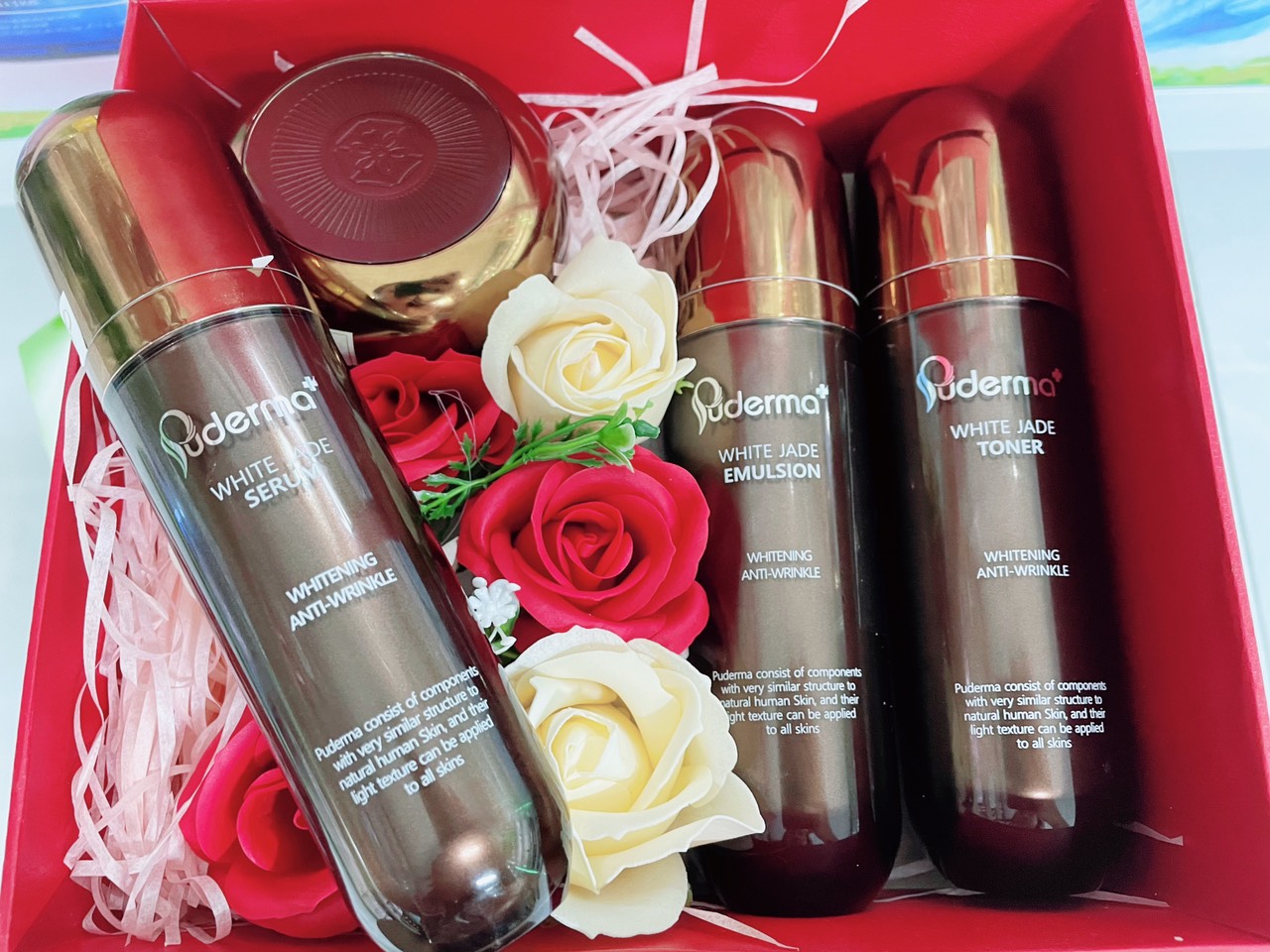 TINH CHẤT DƯỠNG DA TRỊ NÁM PUDERMA WHITE JADE SERUM