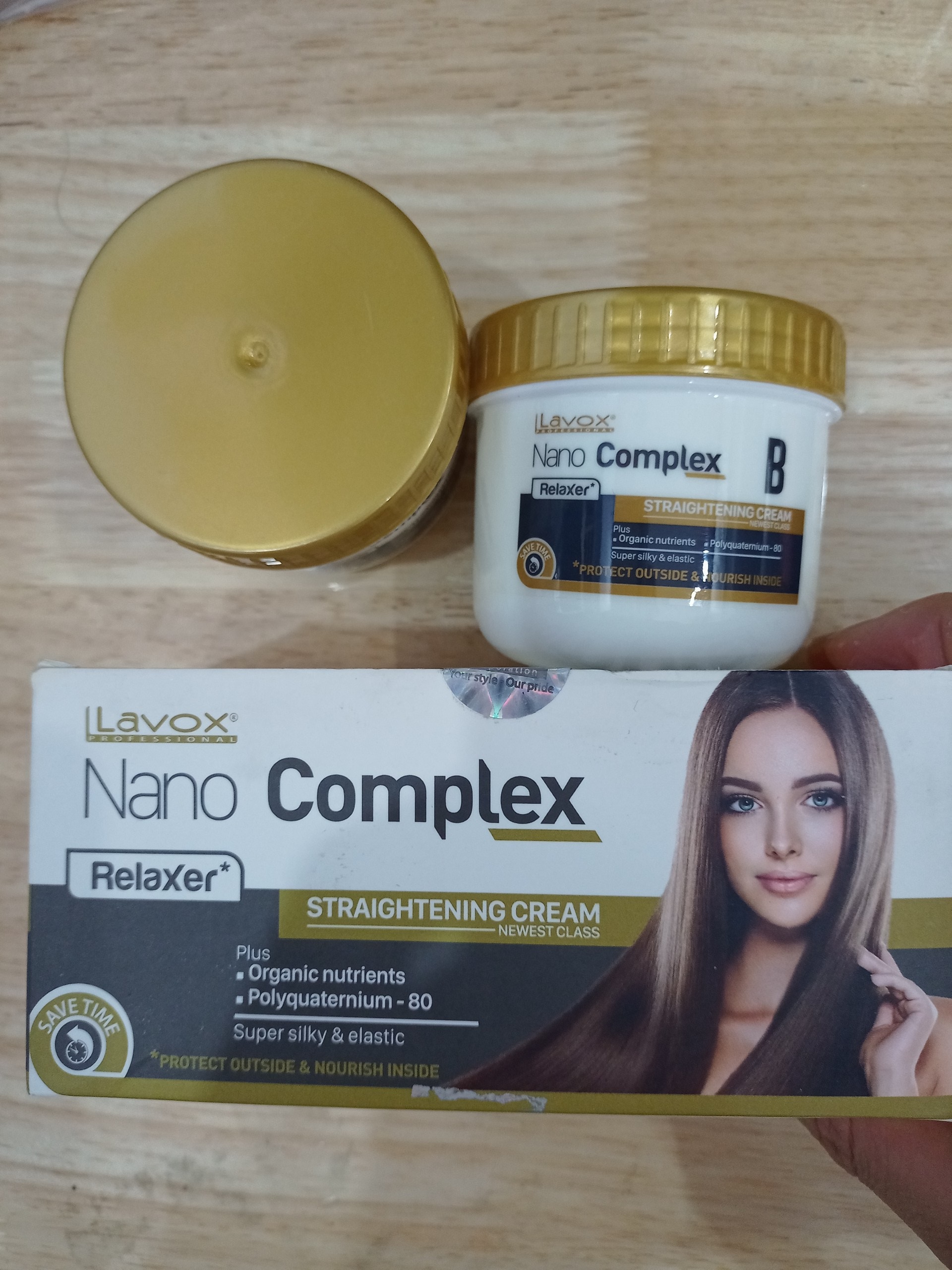 Duỗi lavox nano complex kích cỡ mini size 150ml x 2 hủ
