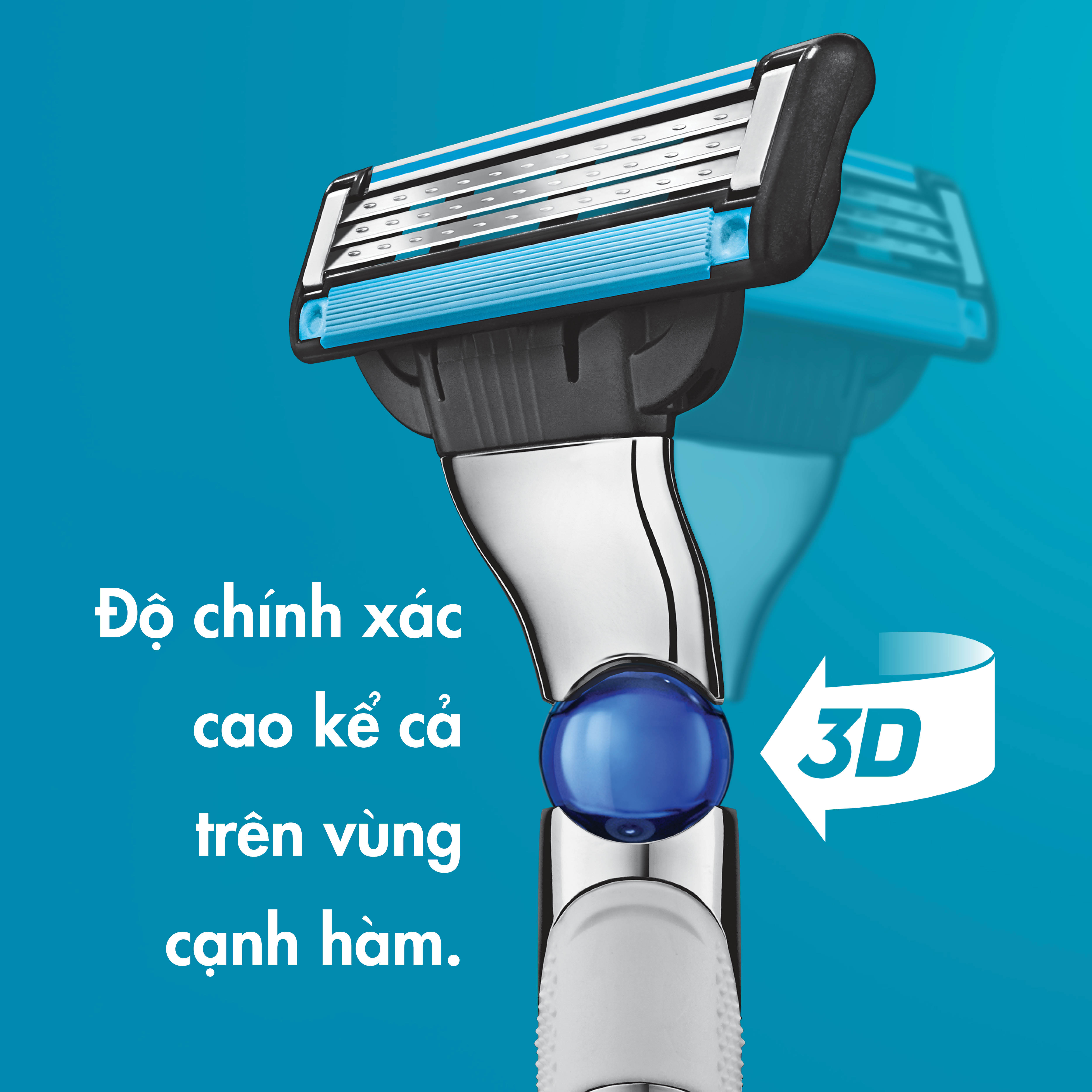 Bộ Dao Cạo Nam GILLETTE Mach3 Turbo