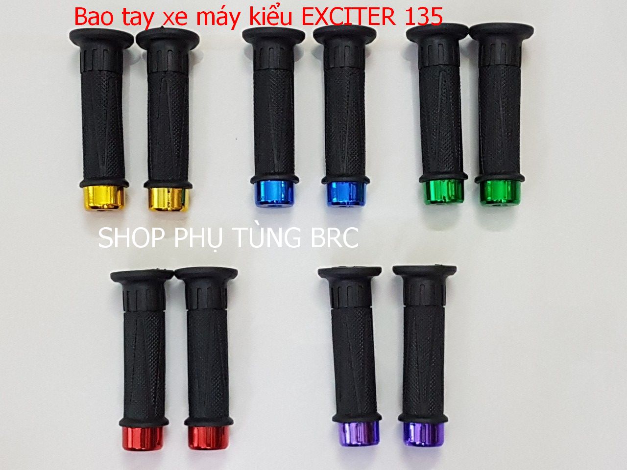 Bao tay xe máy kiểu EXCITER 135 dùng cho các loại xe máy( SL: 1 cặp, có đủ màu cho khách chọn)