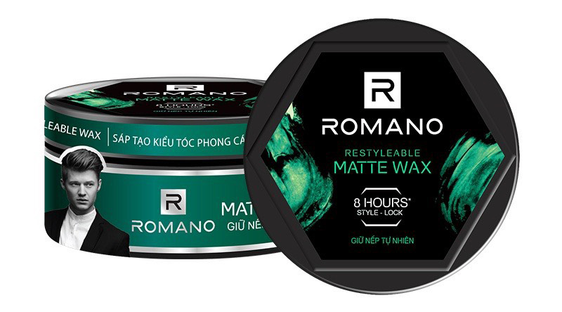 Sáp Vuốt Tóc Nam Romano Restyleable Wax 68g