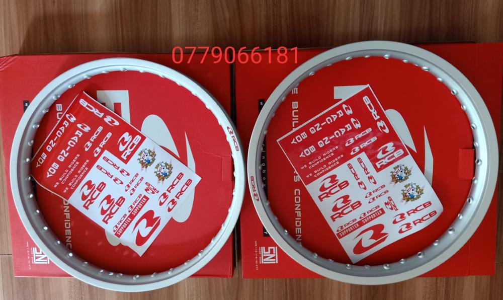 Cặp niềng rcb chính hãng trước 1.4 sau 1.4 gắn các dòng xe máy wave dream cub sirius jupiter exciter winner sonic satria raider