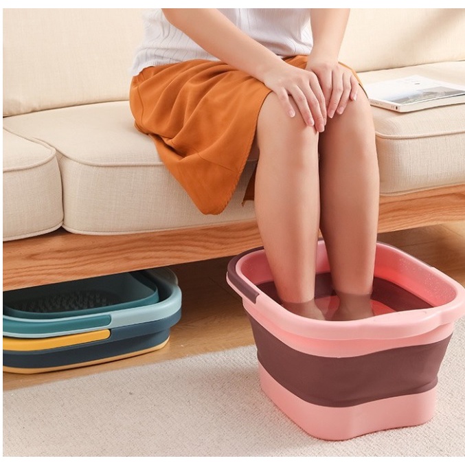 Chậu Ngâm Chân Massage Gấp Gọn Thông Minh