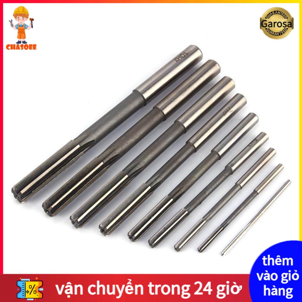 chasoee 10mm Straight Shank HSS Chucking Reamer Milling Cutter Tool