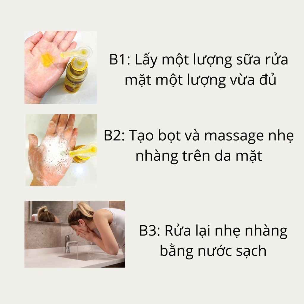 Sữa Rửa Mặt Cao Cấp Dạng Gel Saffron