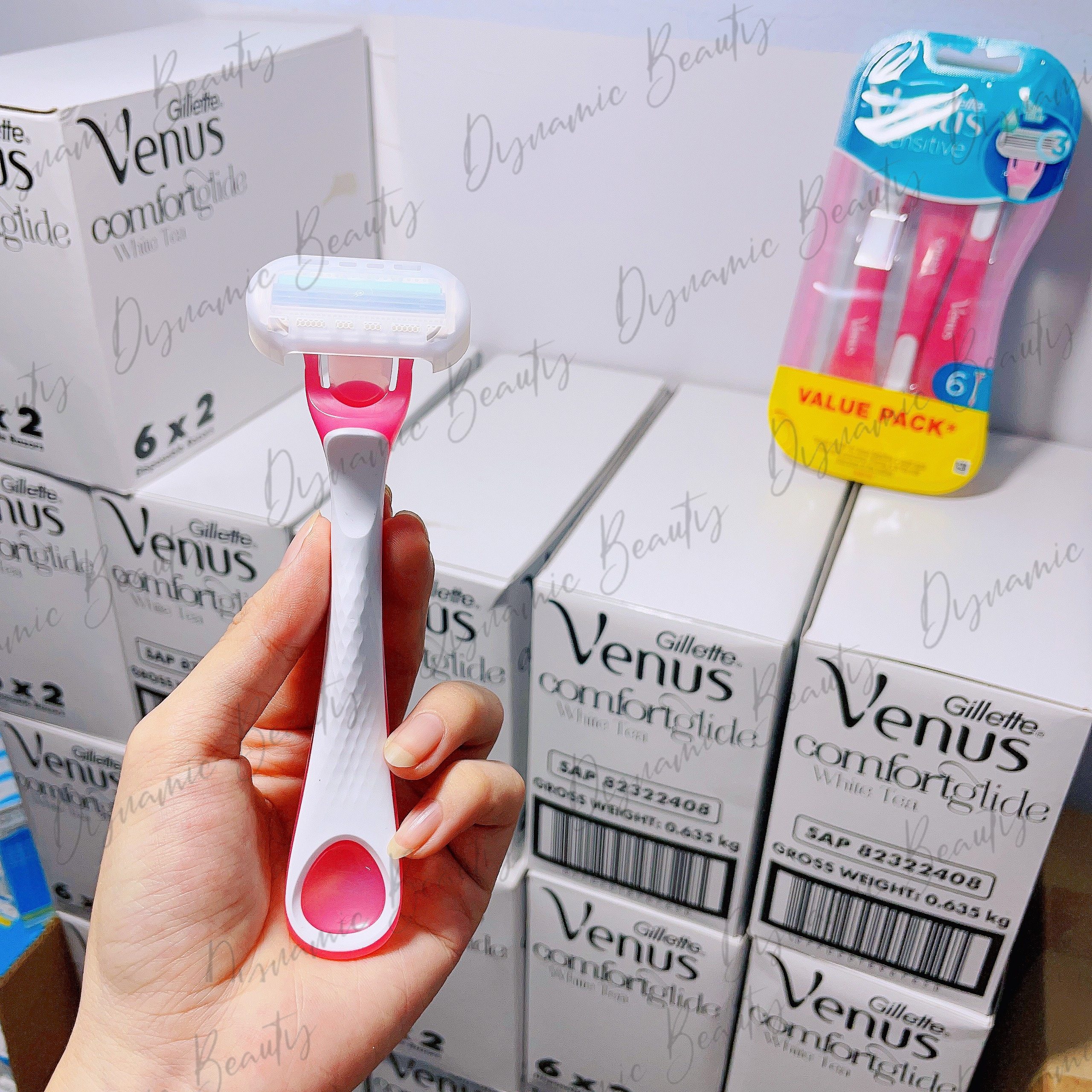 Dao cạo Gillette venus sensitive dành cho da nhạy cảm