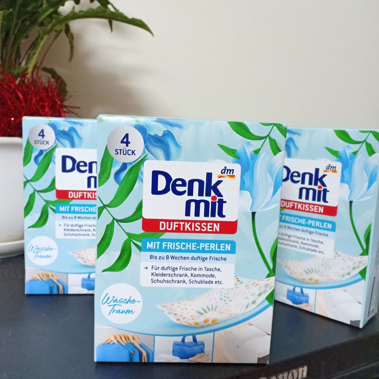 Túi thơm Denkmit hàng Đức hộp 4 túi