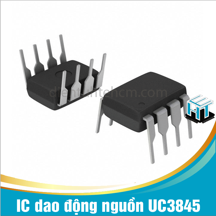Combo 2 con IC dao động nguồn UC3845 UC3845AN DIP-8
