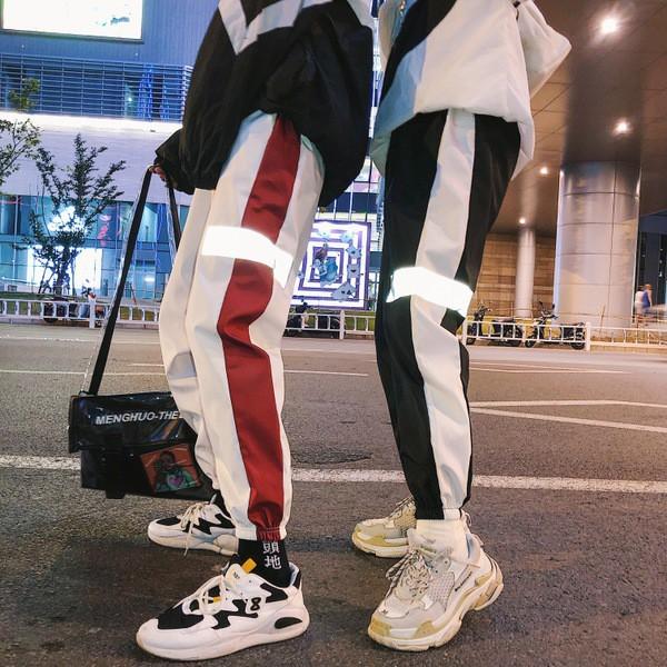 [HCM]✨Quần jogger  phản quang chất dù hot trend✨(kèm ảnh thật)