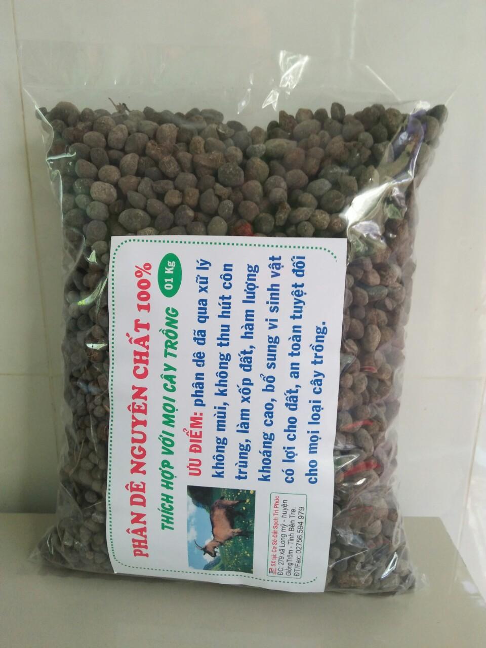 01 kg Phân dê đã qua xữ lý.