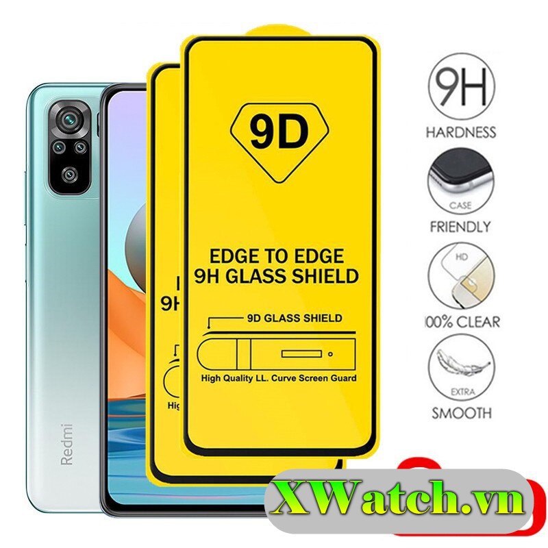 Cường Lực Full Màn Xiaomi Redmi note 10 / note 10 pro / note 10 pro max Redmi note 10 5g / Redmi note 10 pro 5G