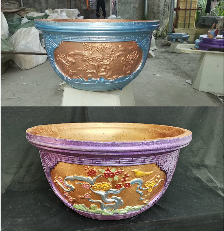 khuôn chậu tròn 40 có lòng trong