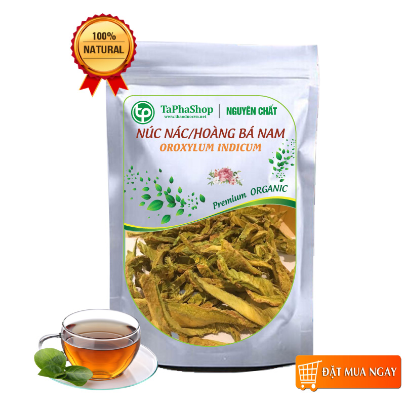 Cây núc nác khô, Hoàng bá nam khô 500g - Tấn phát