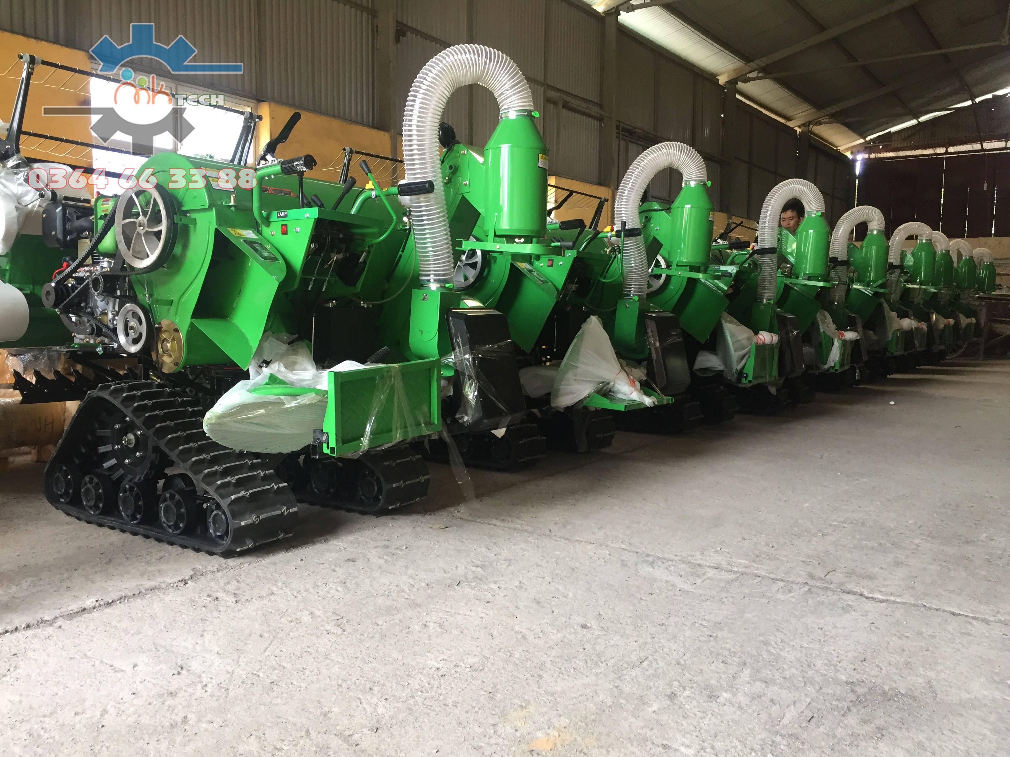 Máy gặt lúa mini 4LZ-0.6 siêu HOT 2019