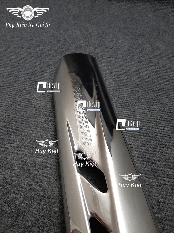 Ốp Che Pô Exciter 2010 (2008 - 2010) Inox 304 MS1655