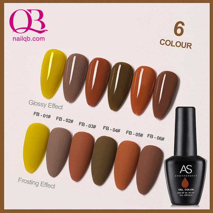 [HCM]Sơn gel AS tông màu cà phê sữa