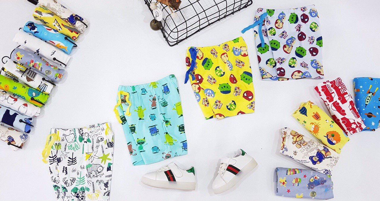 Combo 5 quần thun Carter’s cho bé trai – Cotton mềm mát, in họa tiết siêu dễ thương