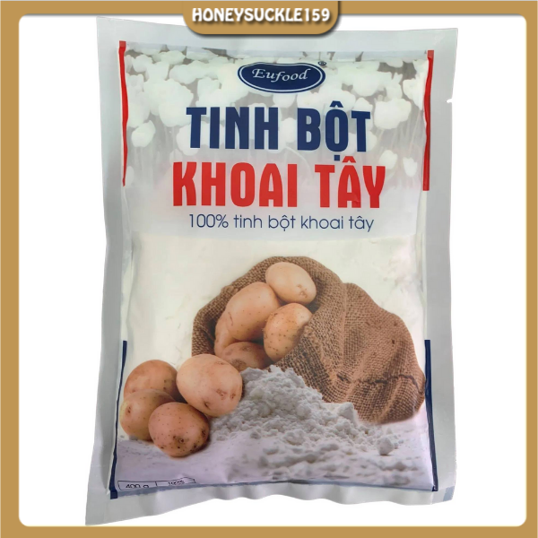 Tinh bột khoai tây eufood 100% khoai tây - potato starch germany 400gr.