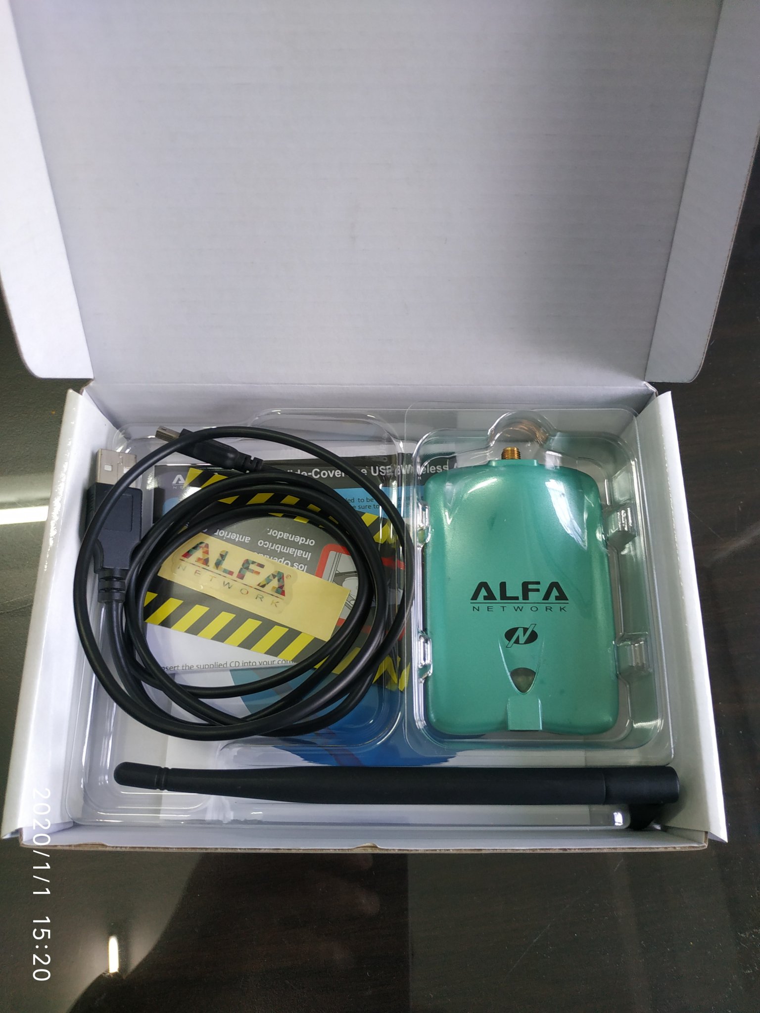 USB Wireless Adapter ALFA AWUS036NH Chipset AR9271