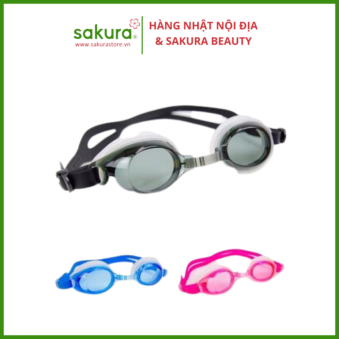 Kính bơi trẻ em Goggle (từ 6-15 tuổi)- Hàng Nhật nội địa