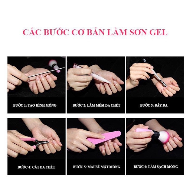 Gel Cứng Móng AS Chai Đen 15ml