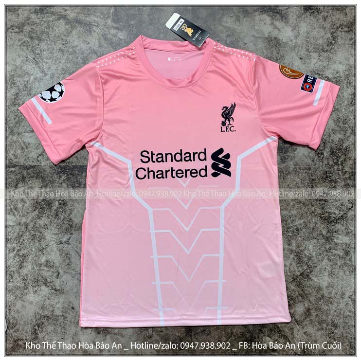 ÁO BÓNG ĐÁ CLB LIVERPOOL THUN ĐẸP 2020