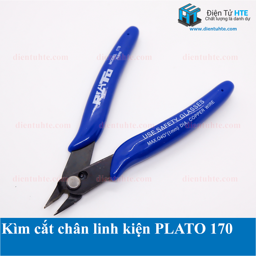 Kìm cắt linh kiện - dây điện Plato 170