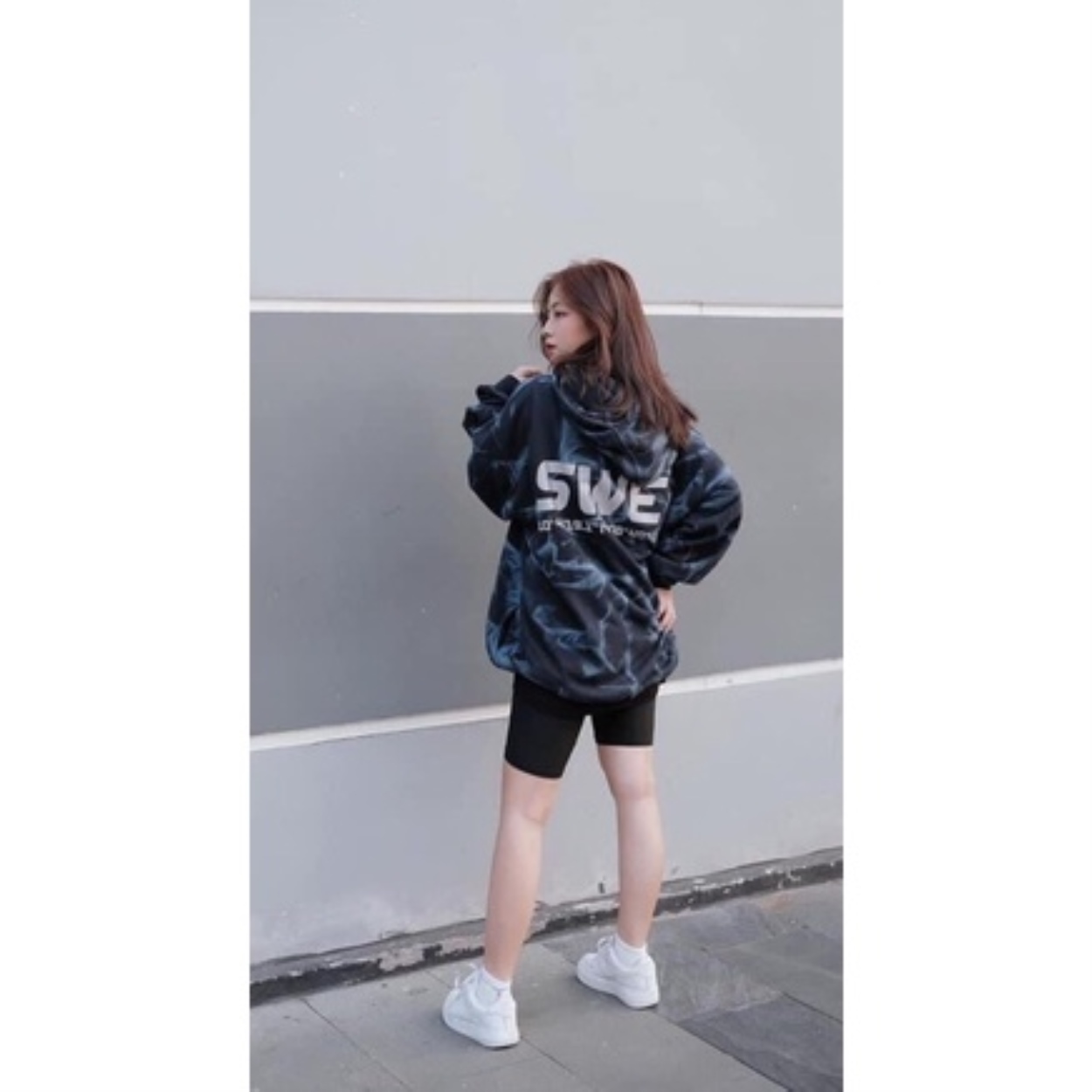 Siêu phẩm Áo Loang thu đông SWE đầu vụ chất đẹp