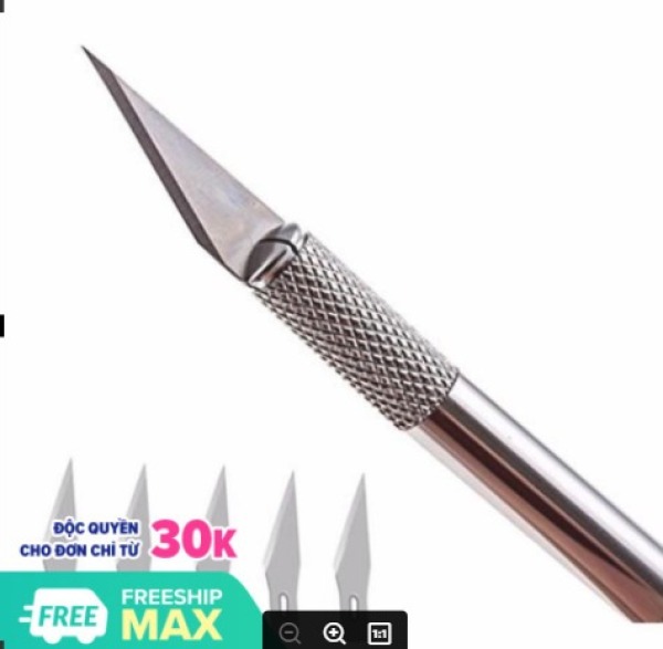 Giá bán Bộ dao khắc bút chì gỗ nghệ thuật cao cấp 6 chi tiết - Độ chính xác của chi tiết lên tới: 0.02mm