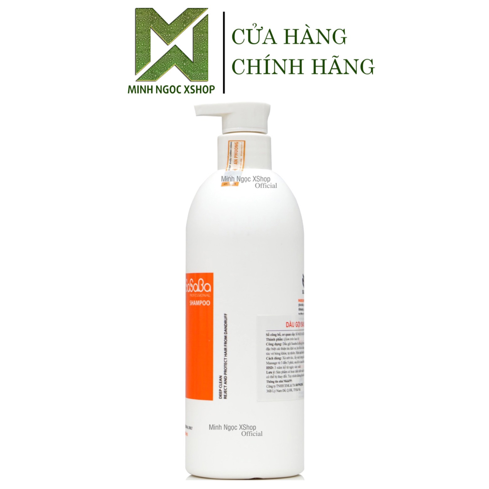 DẦU GỘI HOÀN HÌNH SASABA PLUS 500ML CHÍNH HÃNG