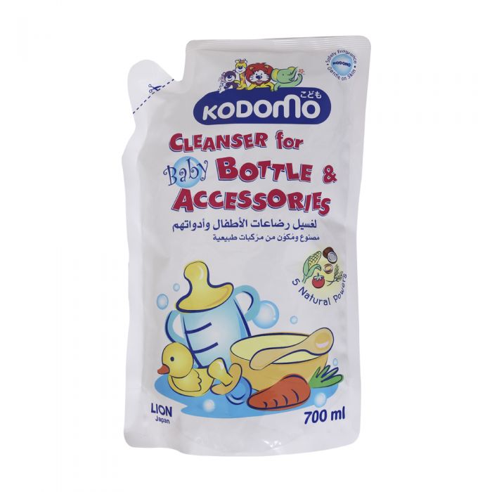 Nước rửa bình sữa Kodomo gói 700ml - Thái Lan bịch 700ml