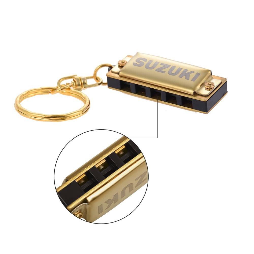 Kèn harmonica mini kiểu móc khoá