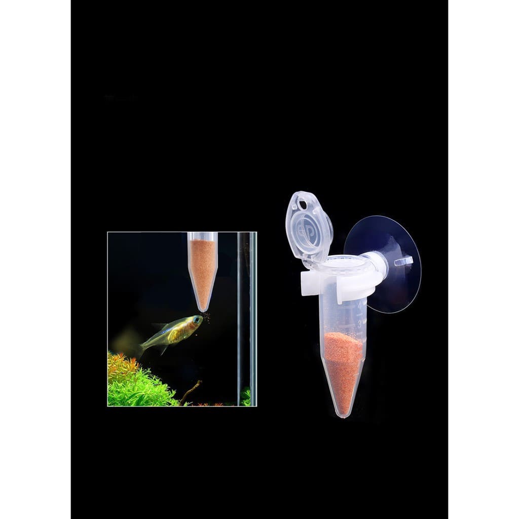 Ống chứa artemia cho cá ăn