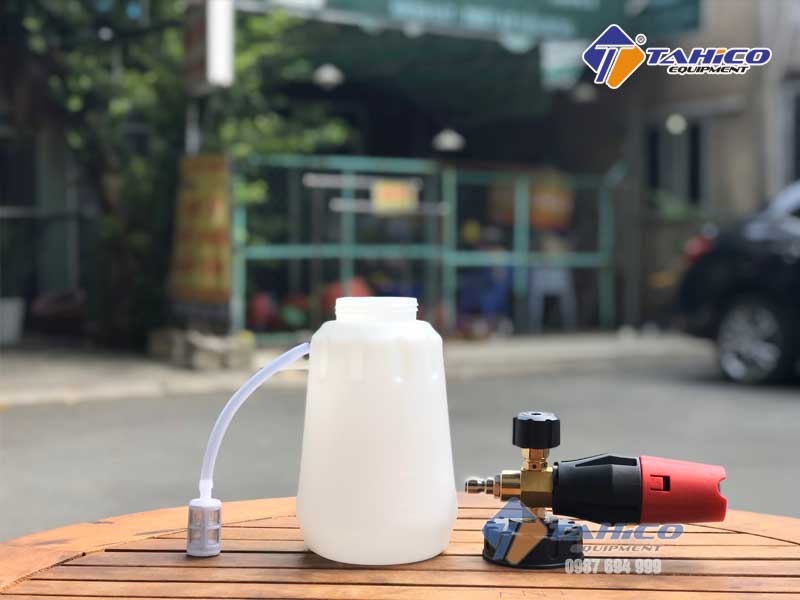[HCM]Bình phun bọt tuyết cầm tay cổ to