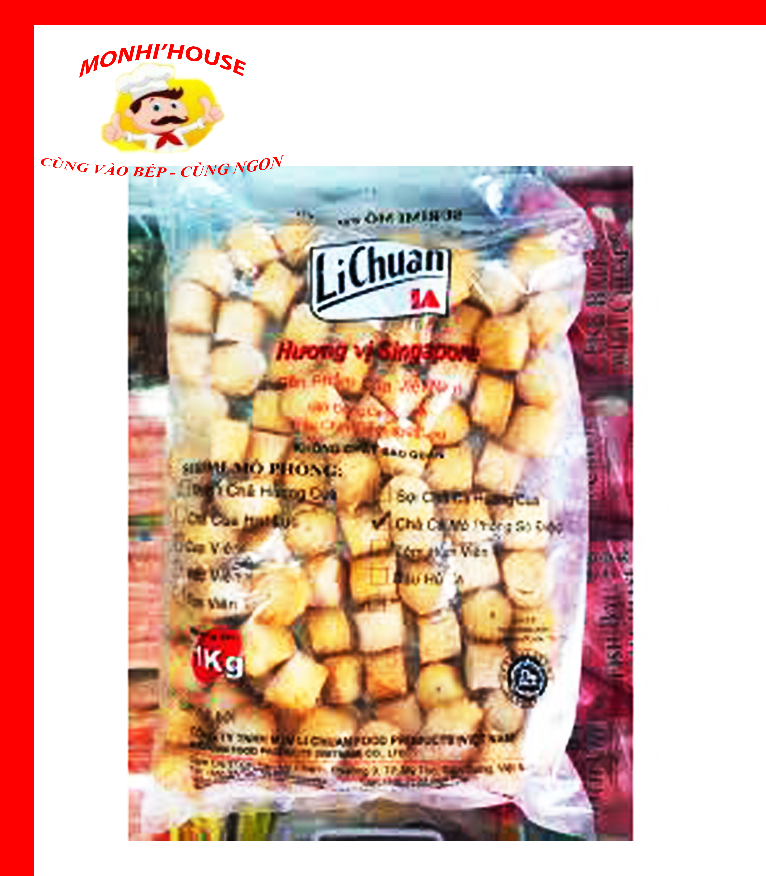 100G SÒ ĐIỆP SURIMI LICHUAN