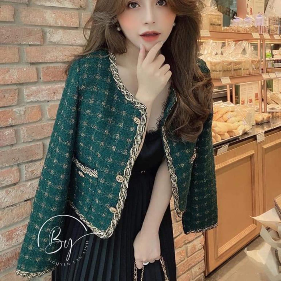 Áo dạ tweed hoàng gia