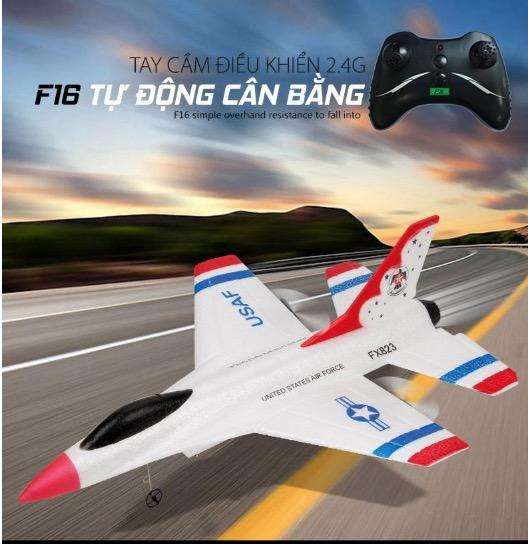 Smart1688 - máy bay điều khiển từ xa f16 trắng