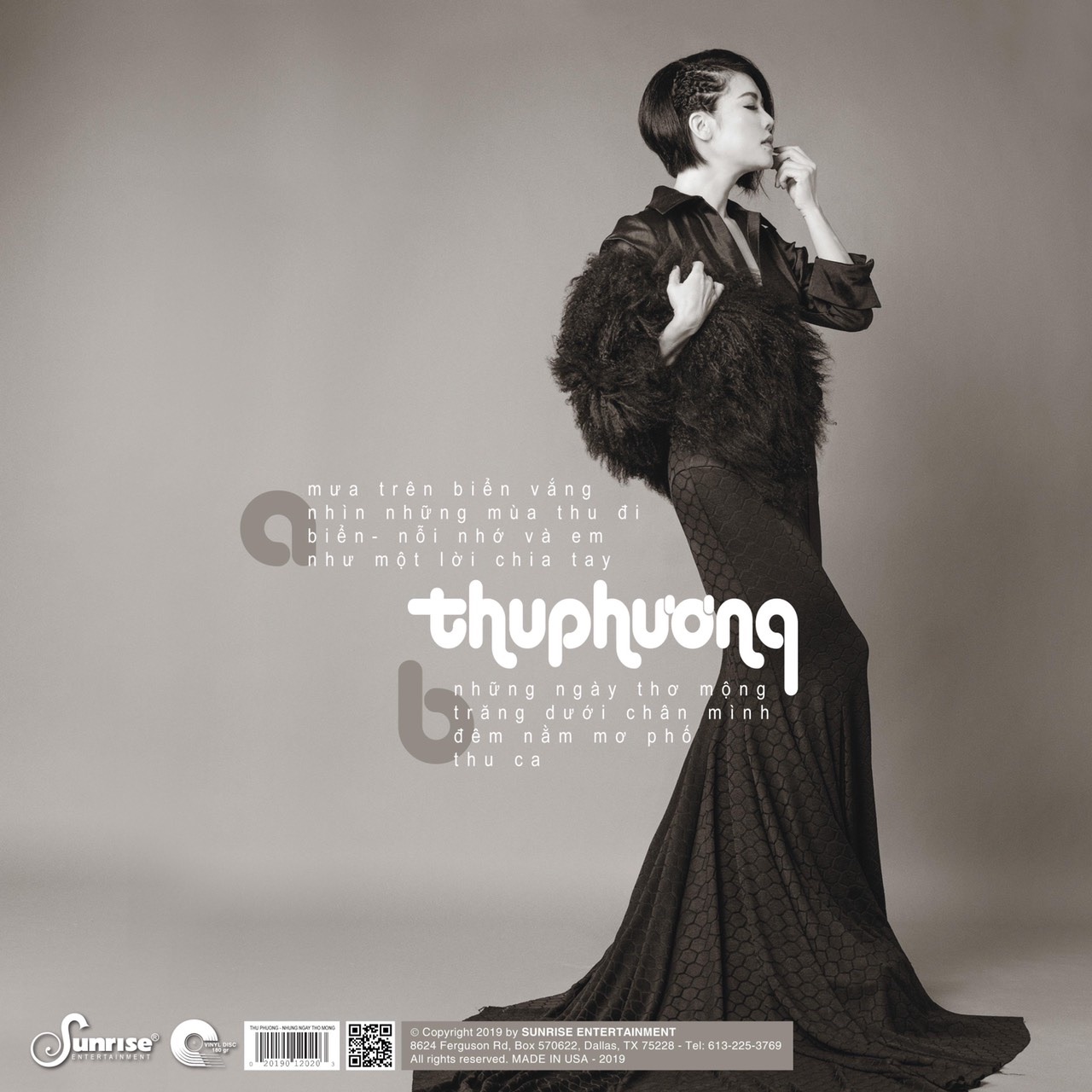 Đĩa than Thu Phương - Những ngày thơ mộng