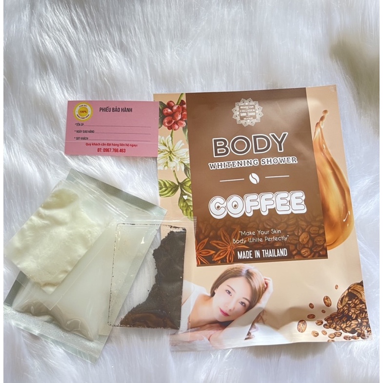 Tắm trắng Cafe siêu trắng
