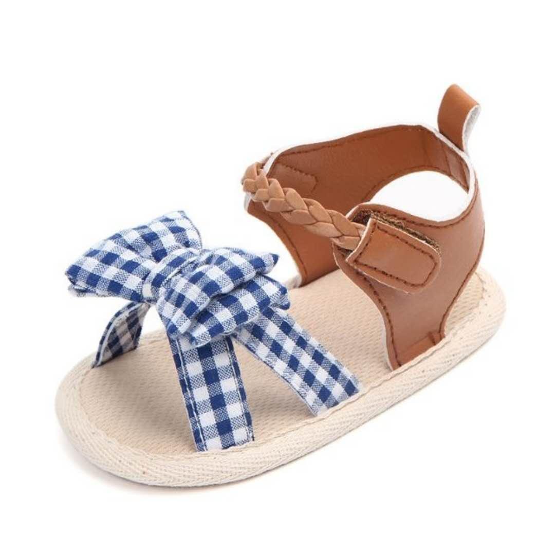 Giày Sandal Nơ Bướm Bé Gái 3-12 Tháng Tuổi